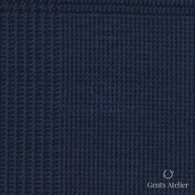 Костюм из Vitale Barberis Canonico TTV2091 — тёмно-синий с полоской, 100% Шерсть