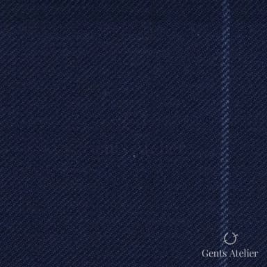Костюм из Vitale Barberis Canonico TTV2136 — тёмно-синий однотонный, 100% Шерсть