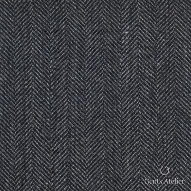 Костюм из Vitale Barberis Canonico TTV2138 — тёмно-серый ёлочка, 100% Шерсть