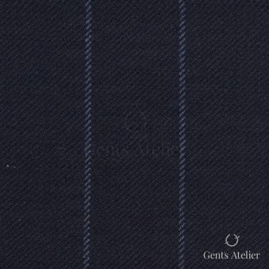 Костюм из Vitale Barberis Canonico TTV2153 — тёмно-синий с полоской, 100% Шерсть