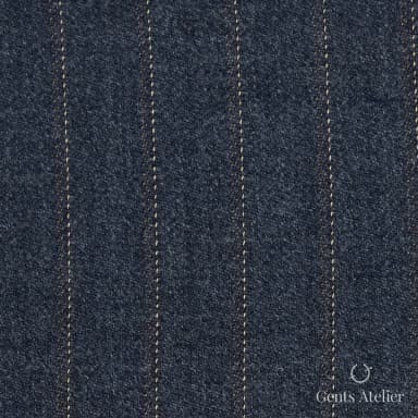 Костюм из Vitale Barberis Canonico TTV2608 — тёмно-серый полоска, 100% Шерсть