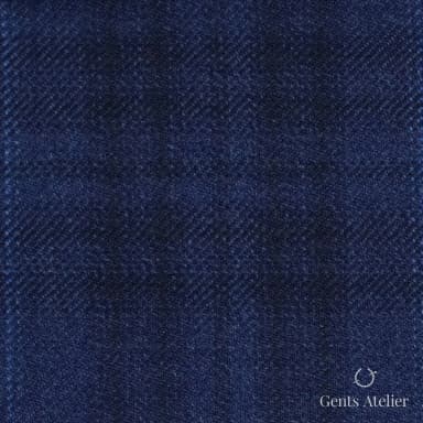 Костюм из Vitale Barberis Canonico TTV2613 — насыщенный синий, 100% Шерсть