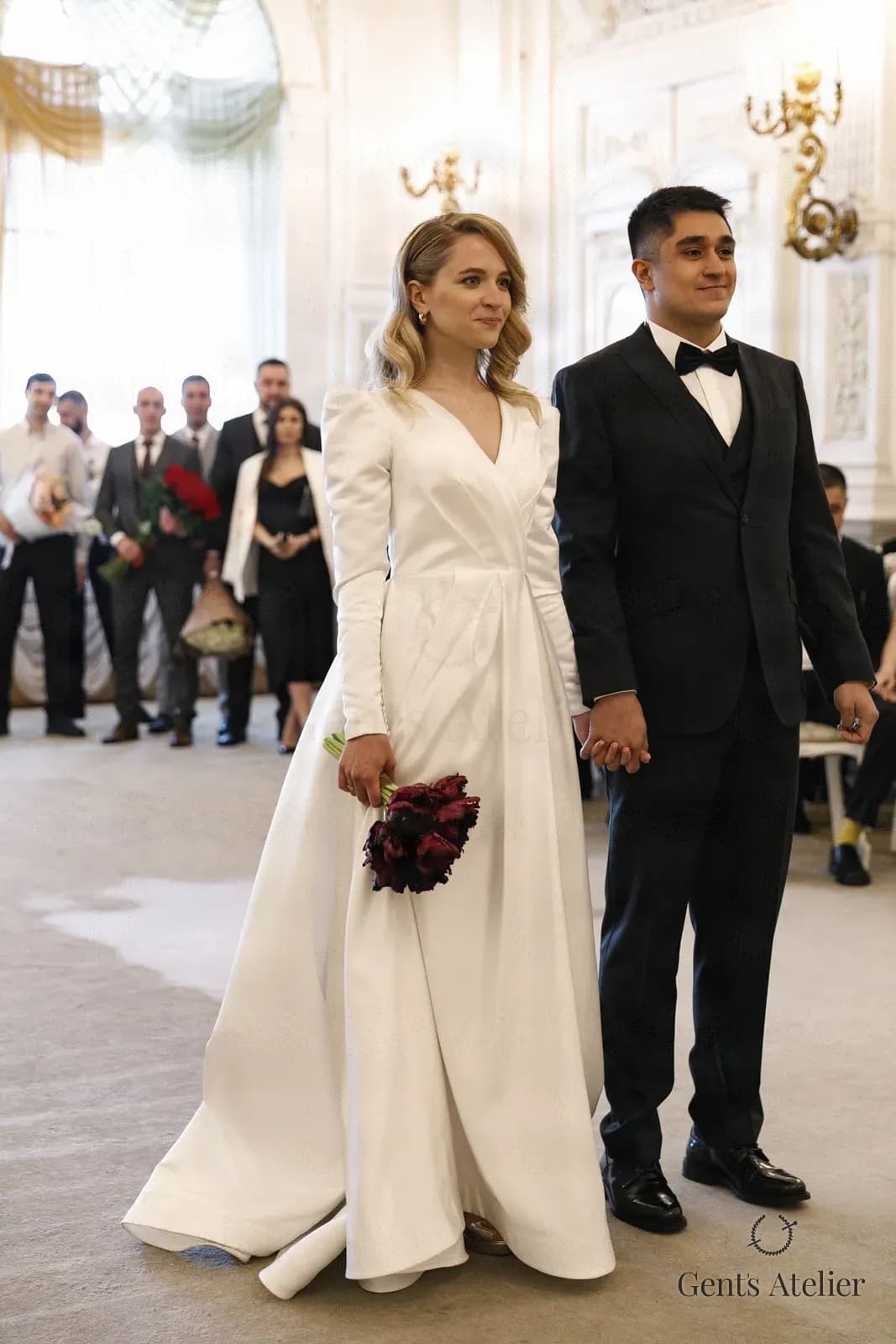 Чёрный смокинг для дресс-кода black tie