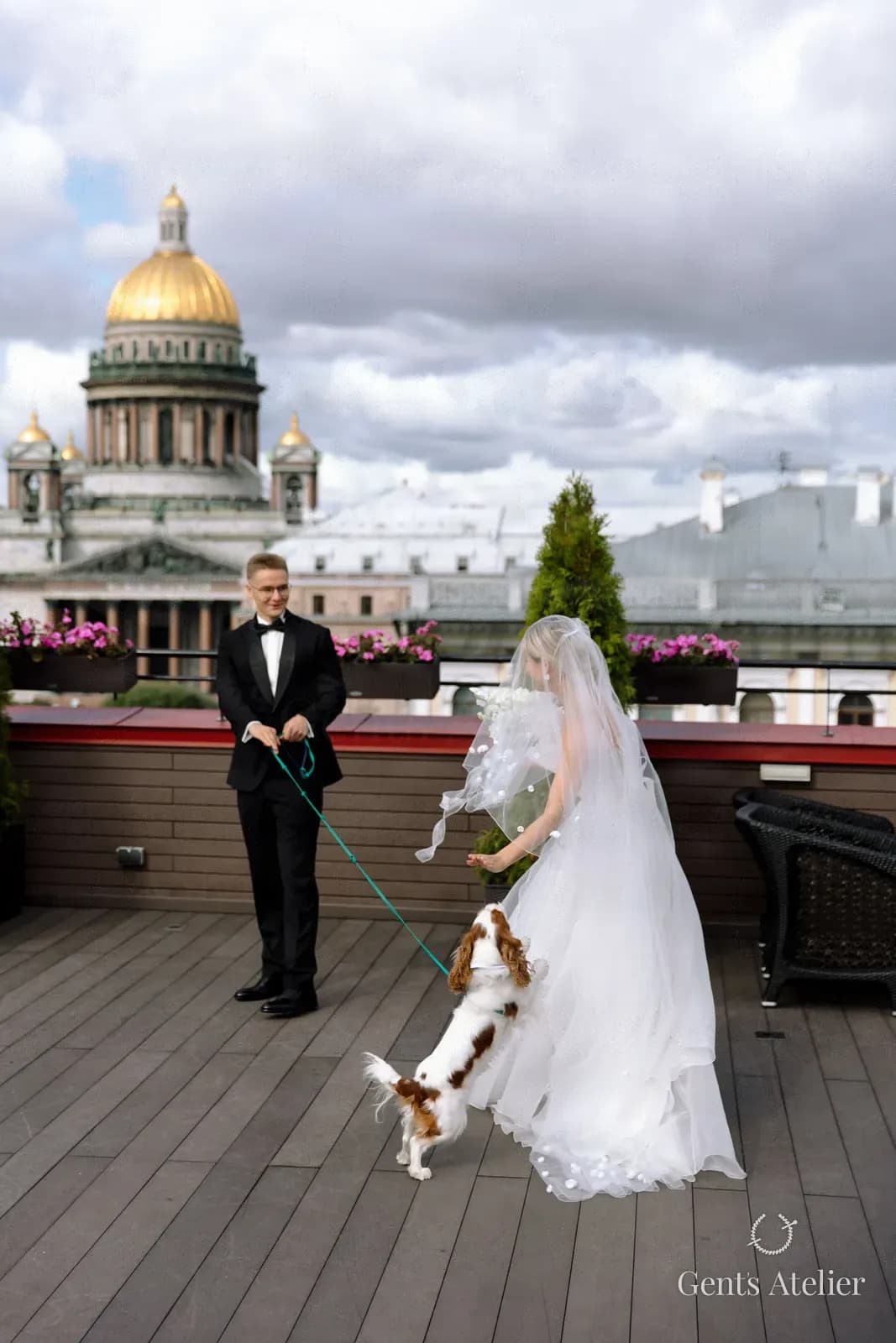 Чёрный смокинг для дресс-кода black tie