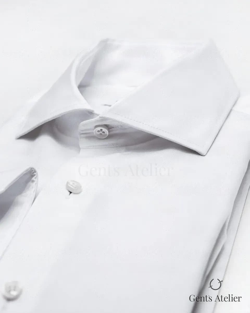 Хлопковая сорочка Non Iron, белая