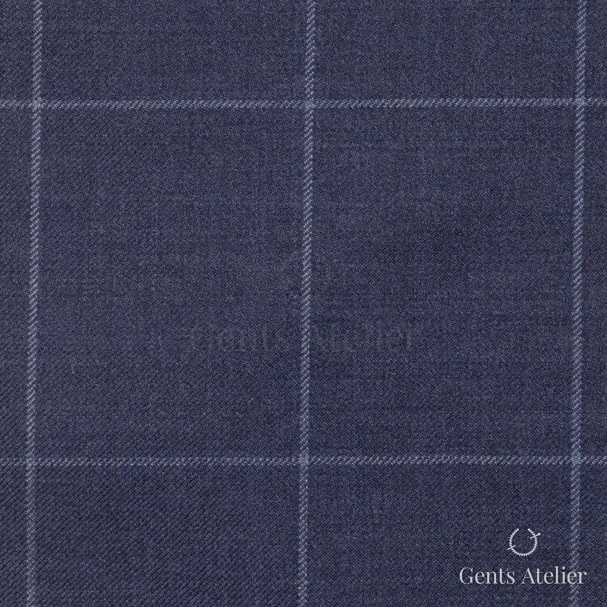 Костюм из Stylbiella 30521/16 — тёмно-синий, 100% Шерсть