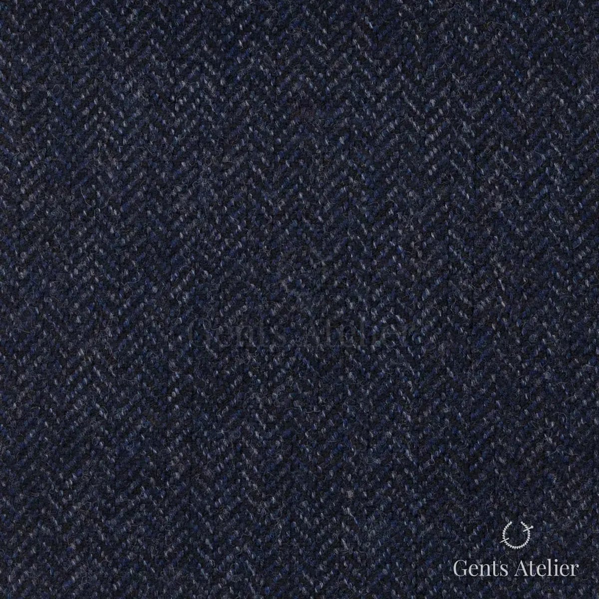 Зимний костюм из Stylbiella 50218/150 — тёмно-синий, 100% Шерсть