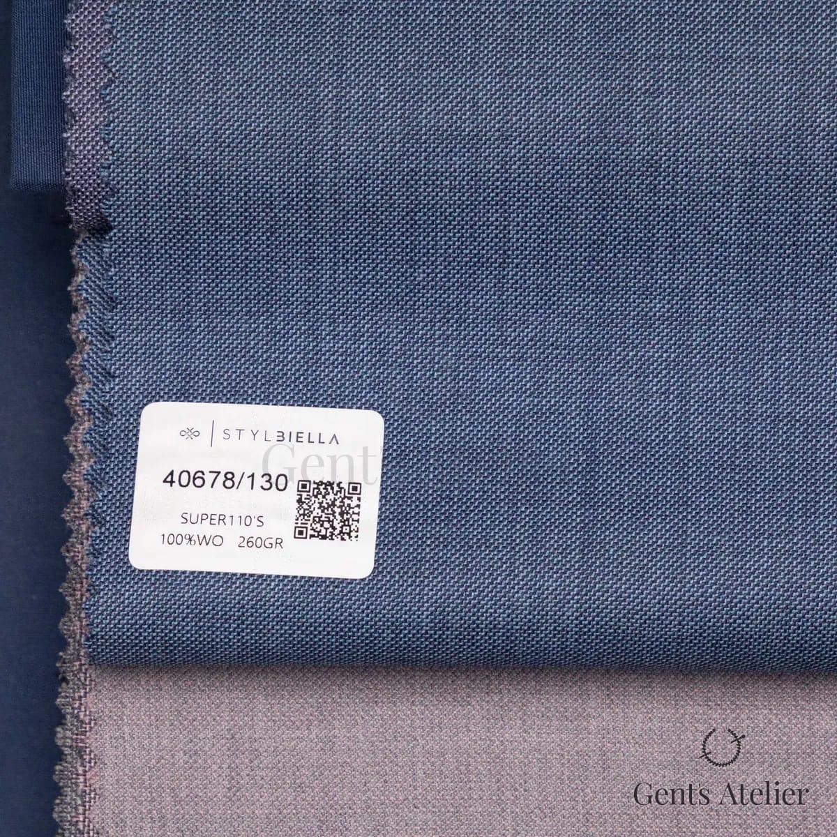 Образец ткани Stylbiella 40678/130 с этикеткой, роза