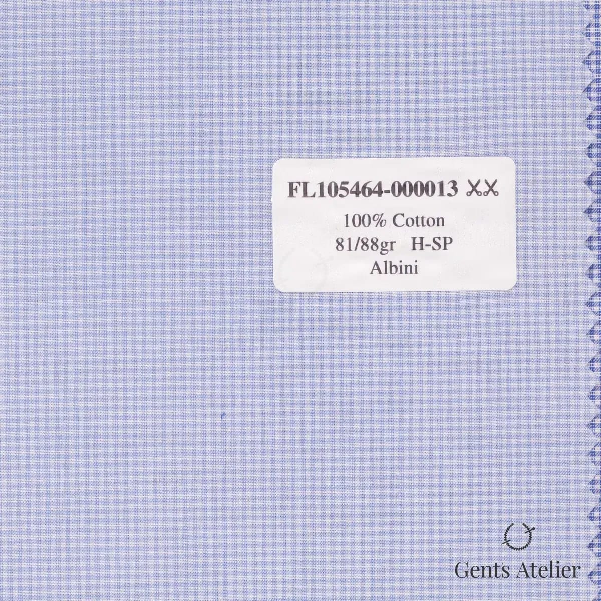 Образец ткани Albini FL105464-000013 с этикеткой