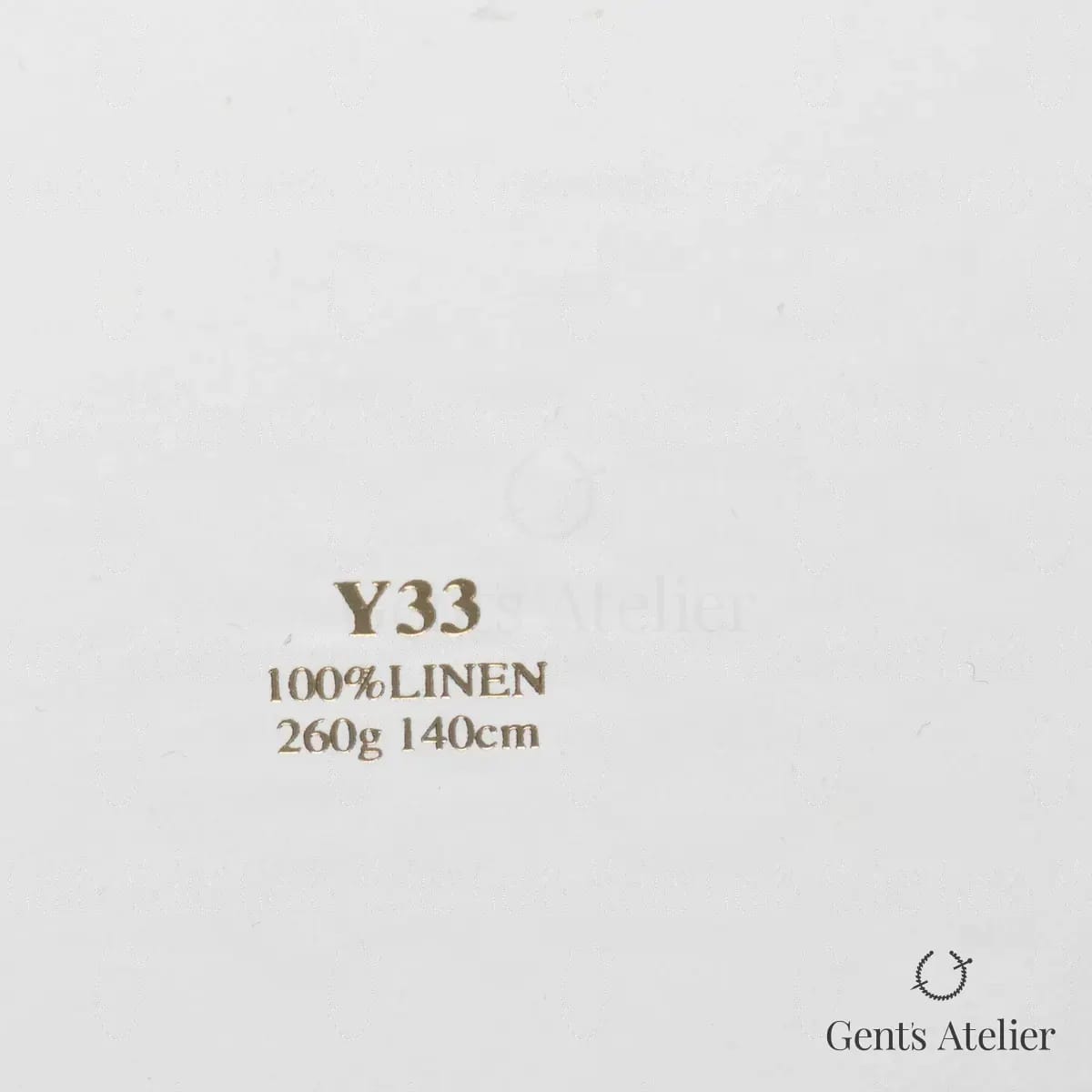 Образец ткани Gresham-Blake Y33 с этикеткой, тёмно-синий