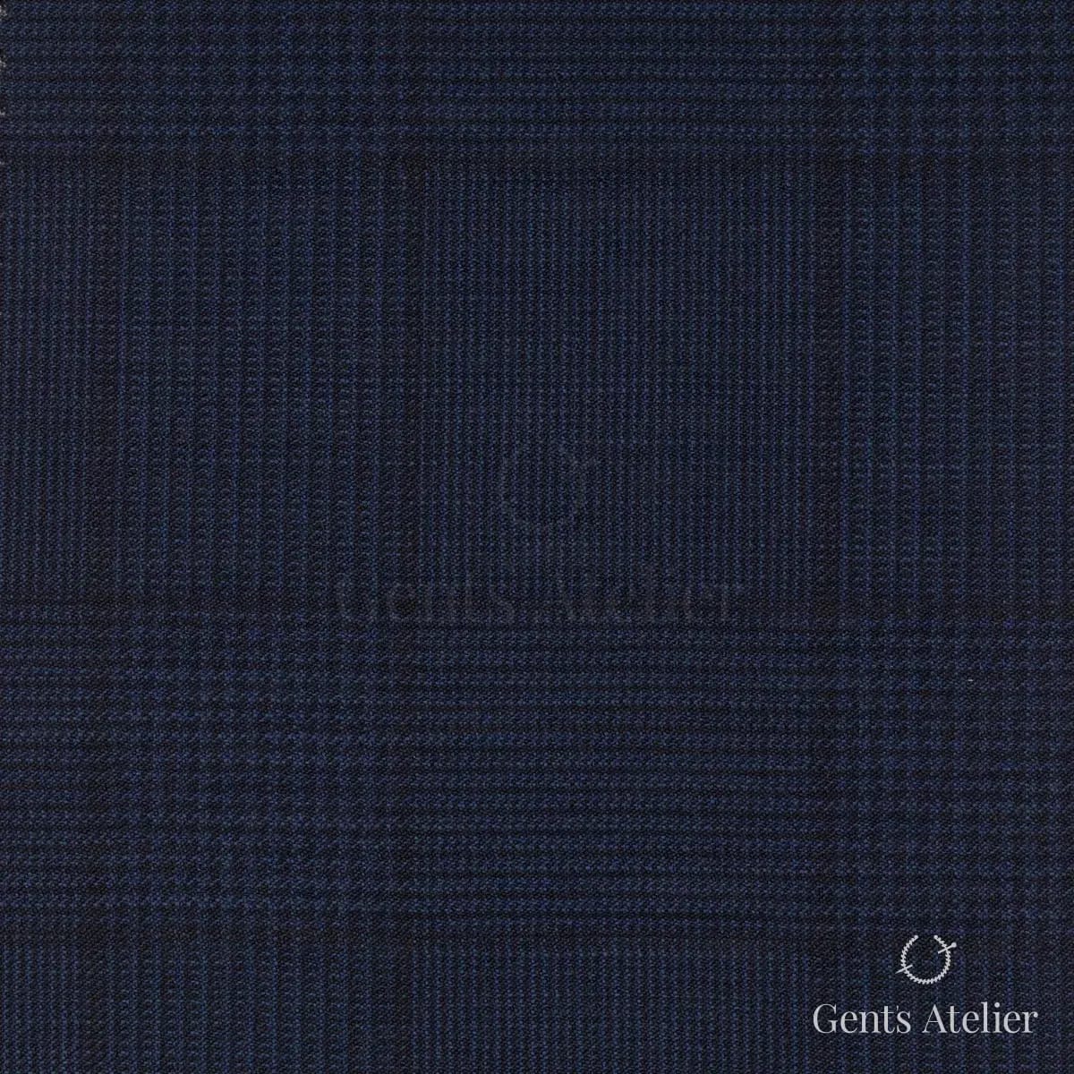 Костюм из Guabello TRG3965 — тёмно-синий, 100% шерсть