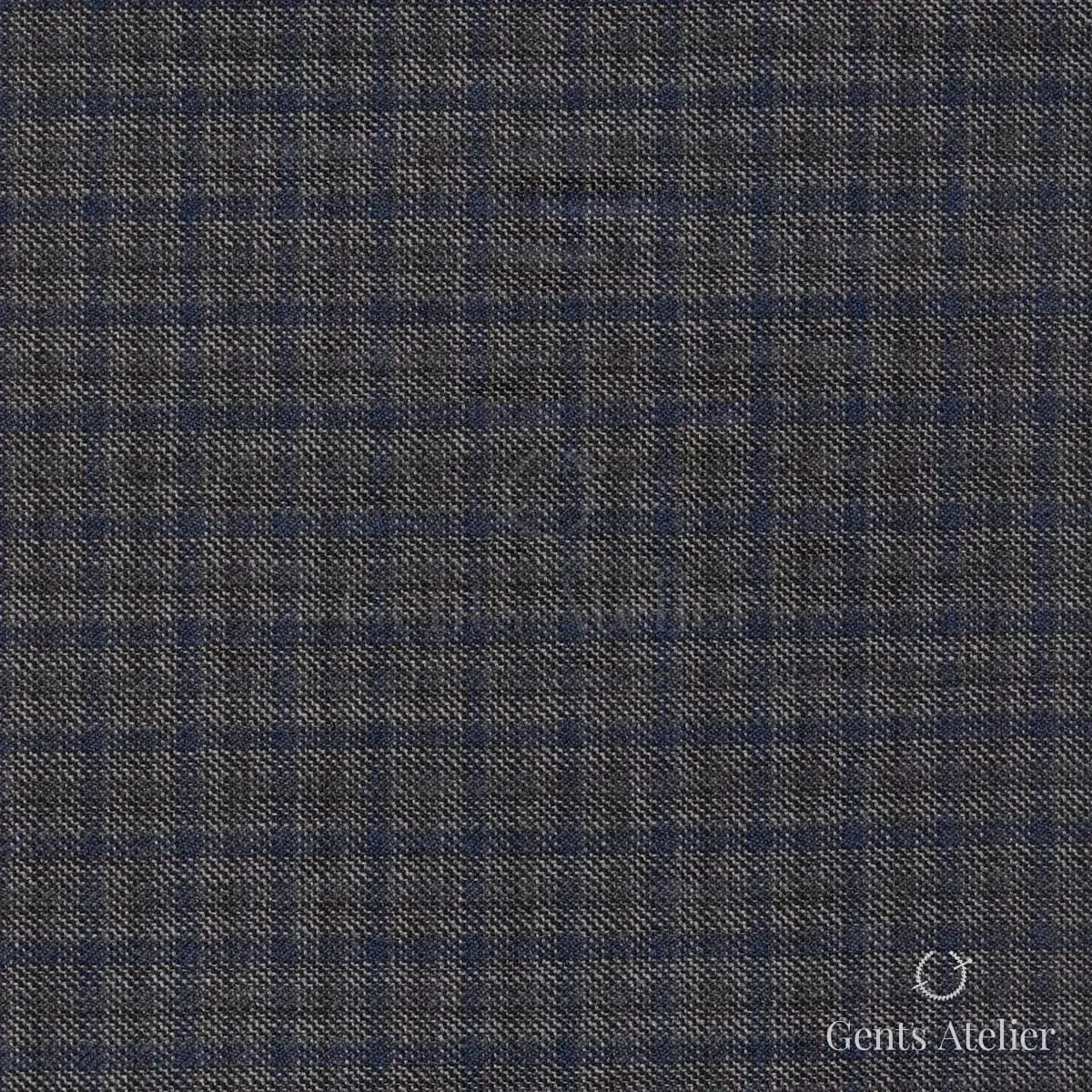 Костюм из Guabello TRG3966 — серый, 100% шерсть