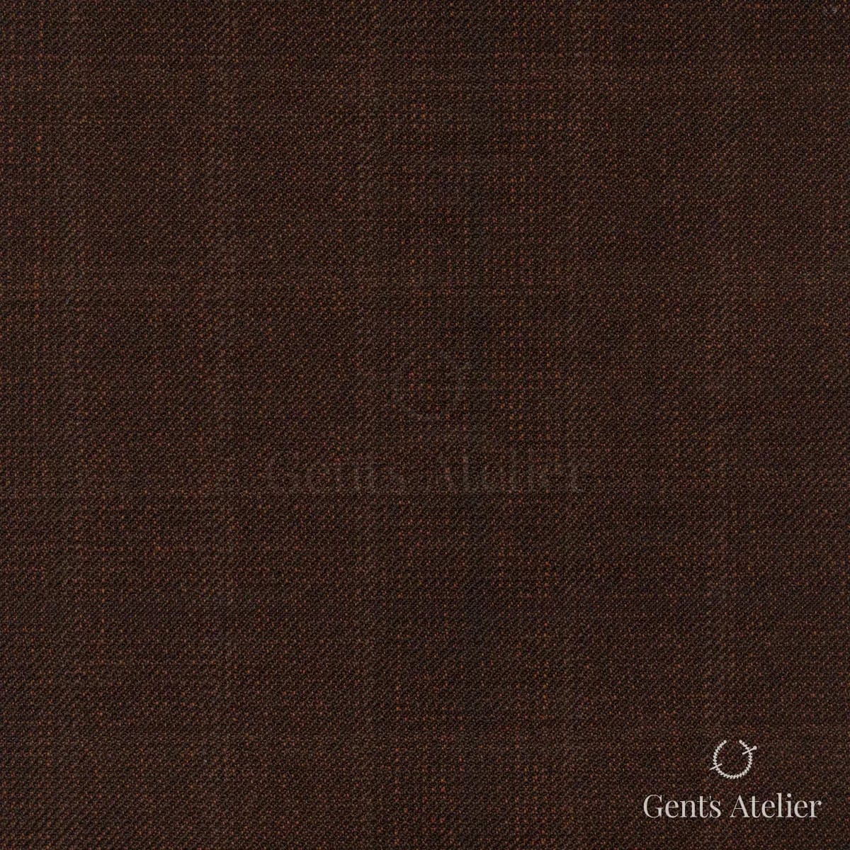 Костюм из Guabello TRG3968 — тёмно-коричневый, 100% шерсть