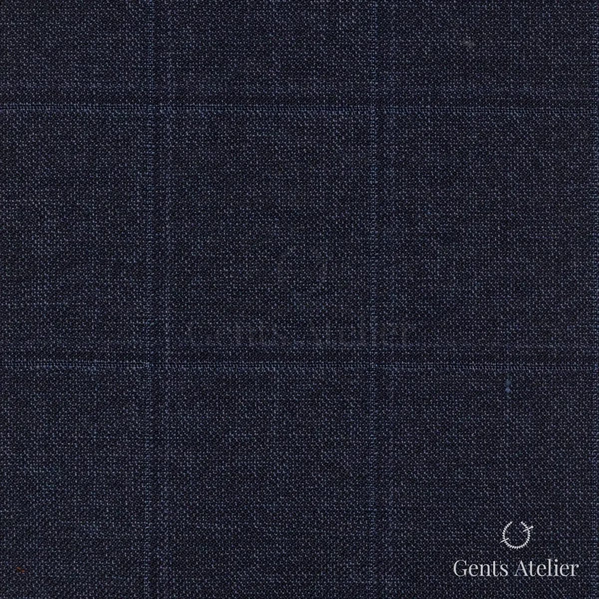 Костюм из Guabello TRG3978 — тёмно-синий, 100% шерсть