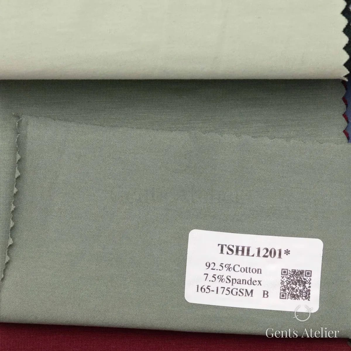 Образец ткани Lucern TSHL1201 с этикеткой