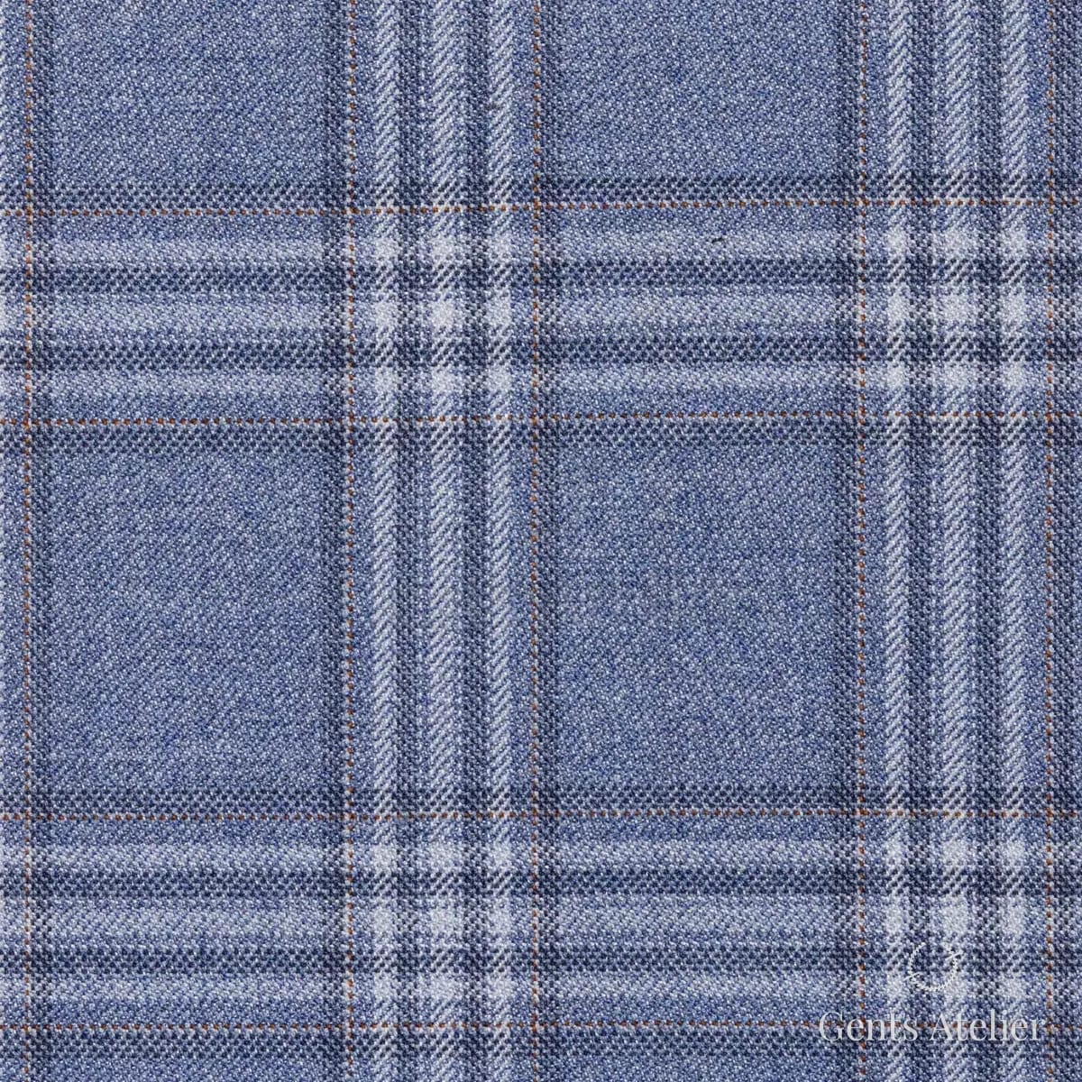 Костюм из Drago CL260103 — синий, 87% шерсть, 13% шёлк