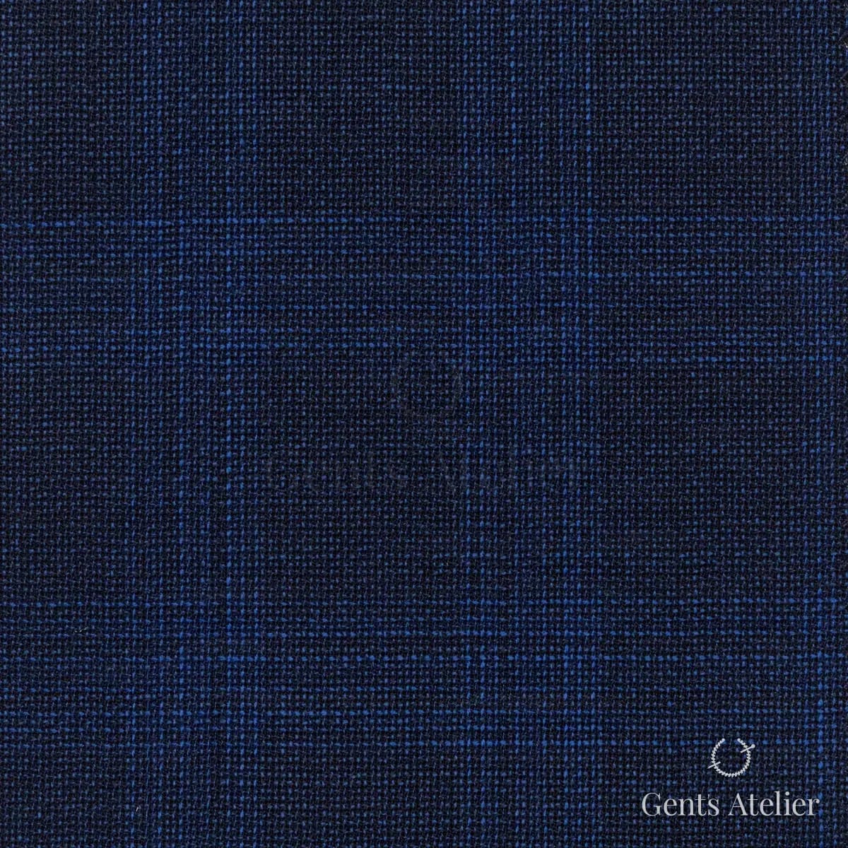 Костюм из Iniziare JX074 — тёмно-синий, 100% шерсть