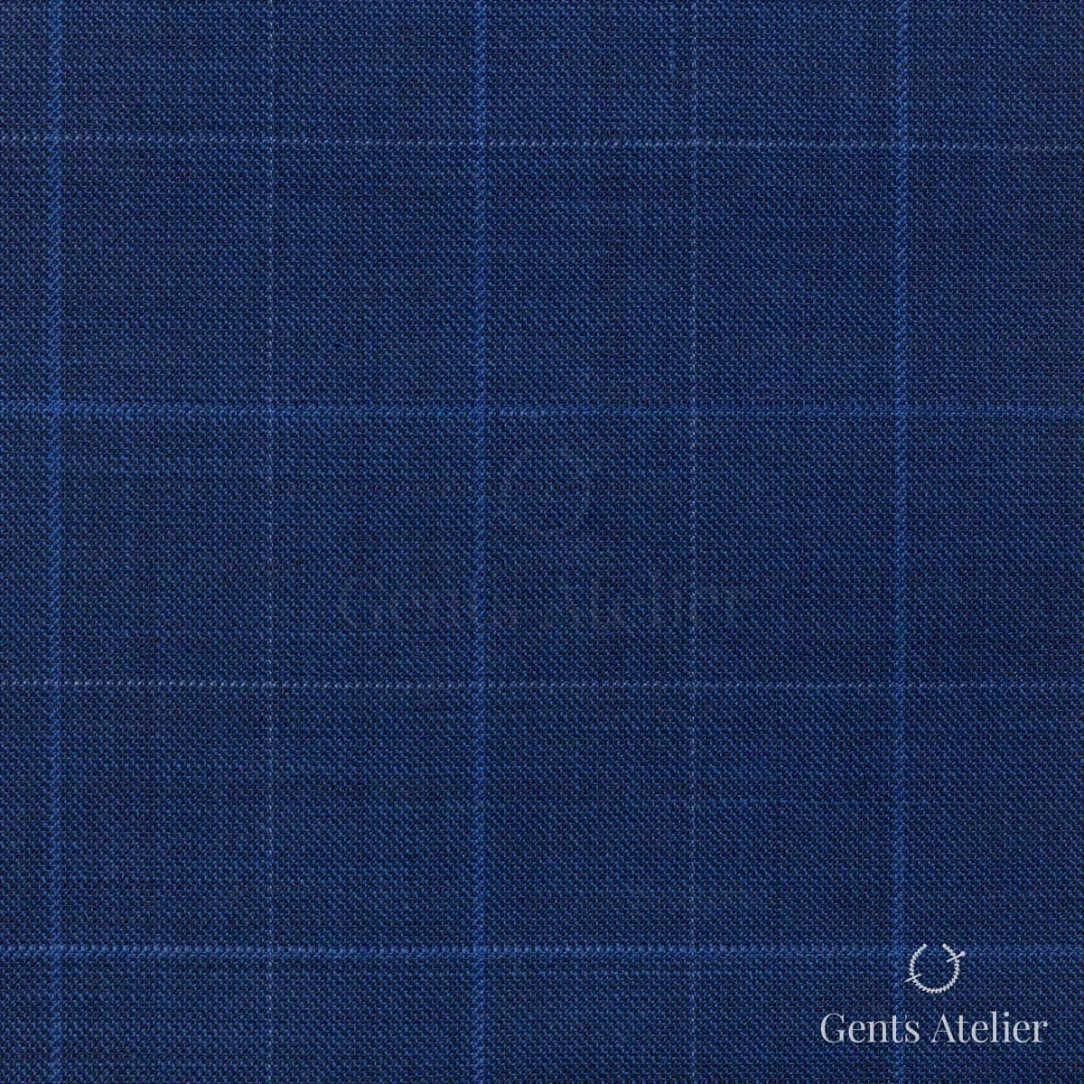 Костюм из Iniziare JX015 — тёмно-синий, 100% шерсть