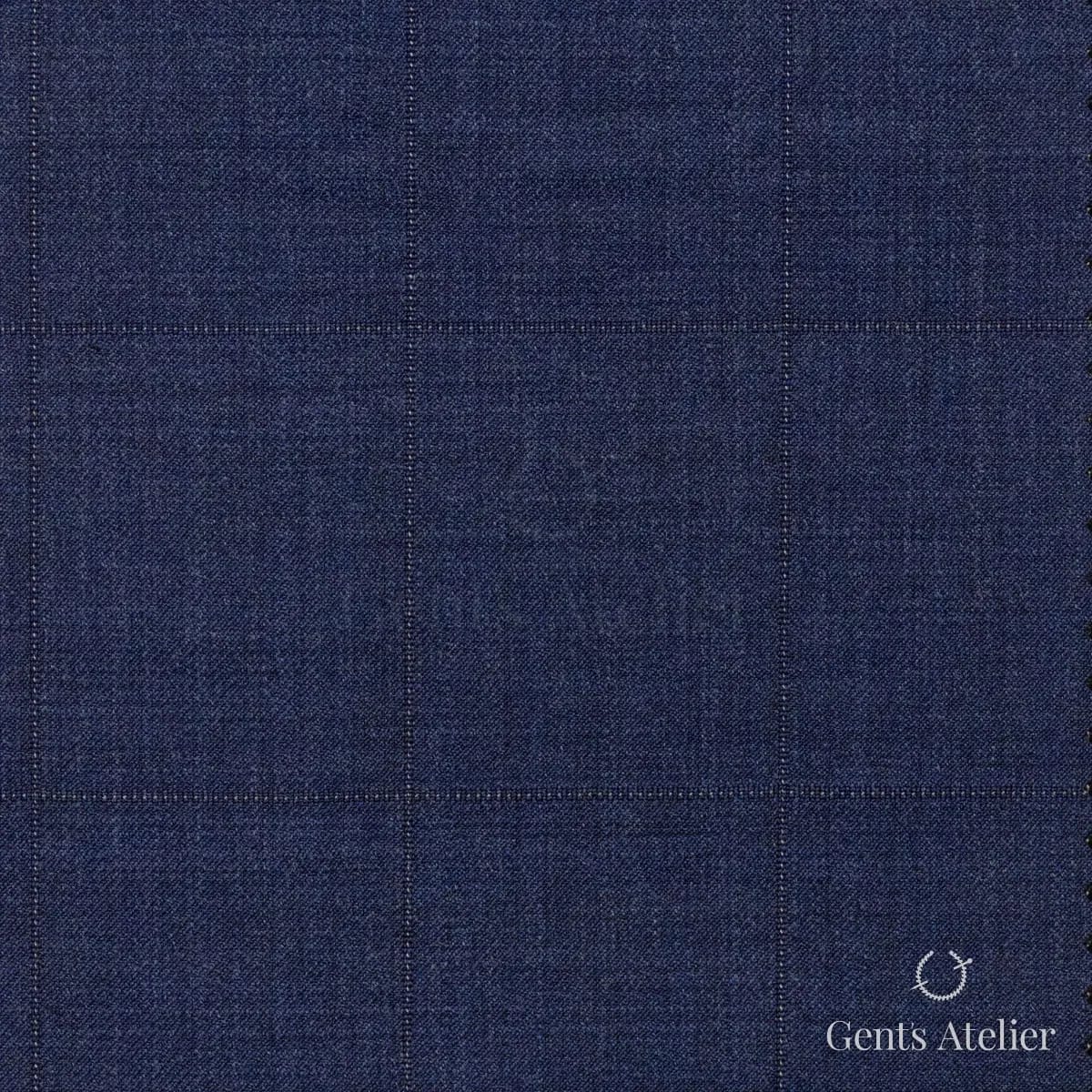 Костюм из Iniziare JX007-T — тёмно-синий, 100% шерсть