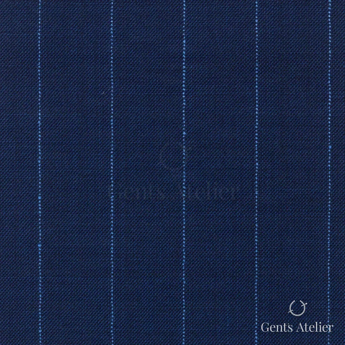 Костюм из Iniziare JX030 — тёмно-синий, 100% шерсть