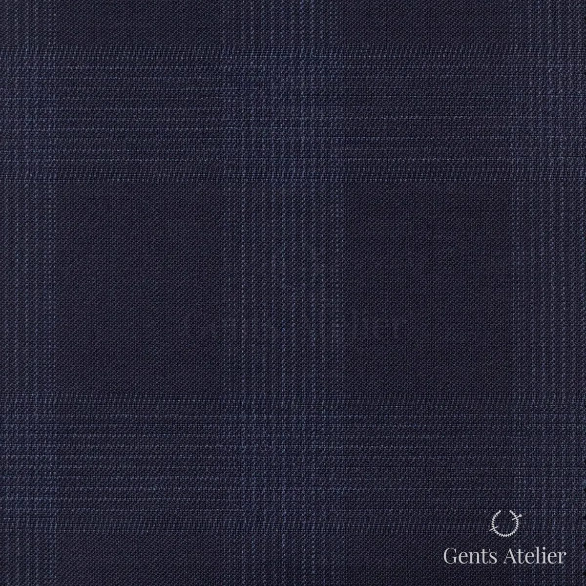 Костюм из Scabal CL260161 — тёмно-синий, 100% шерсть