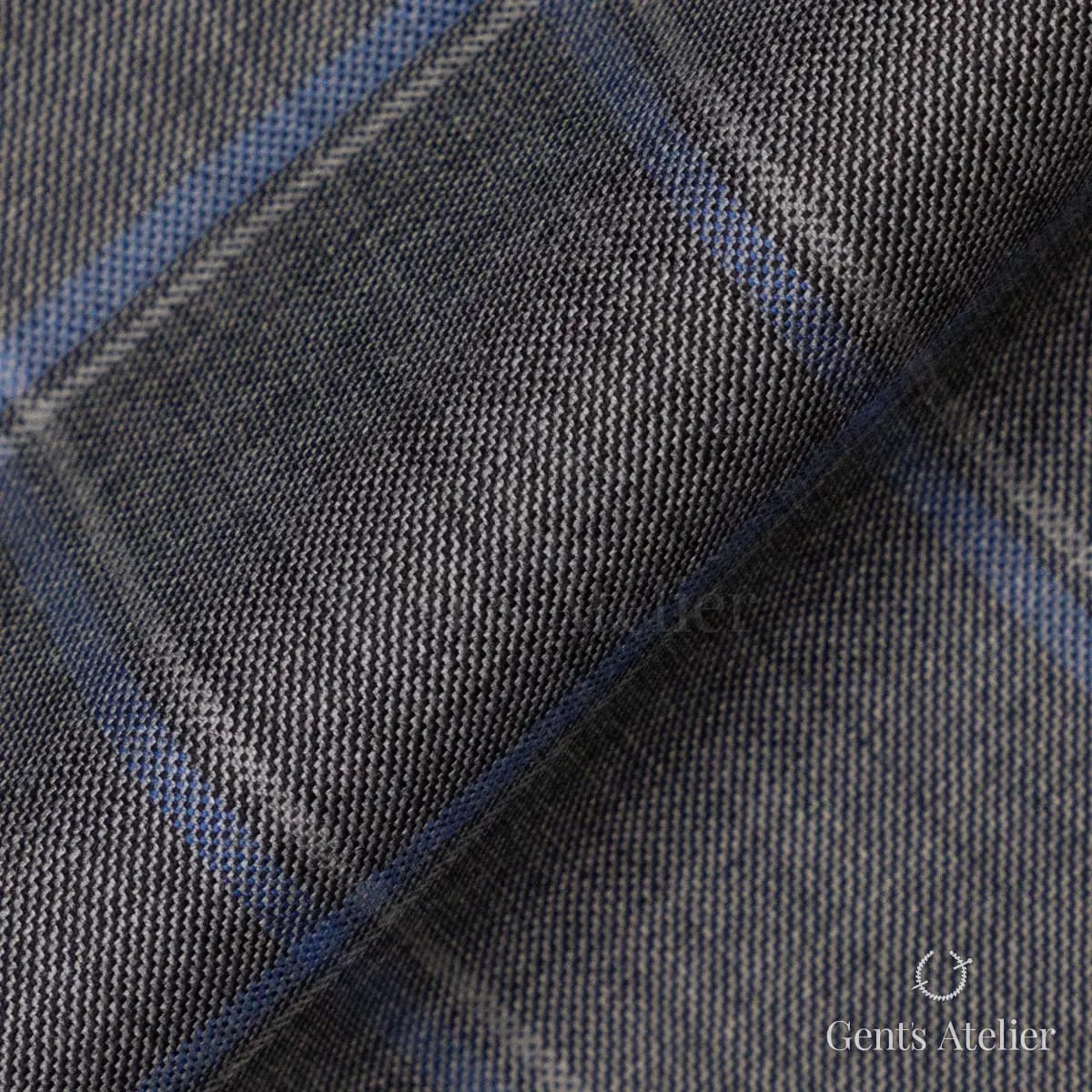 Драпировка ткани Gent's Colors M·K2021W015/1 крупным планом