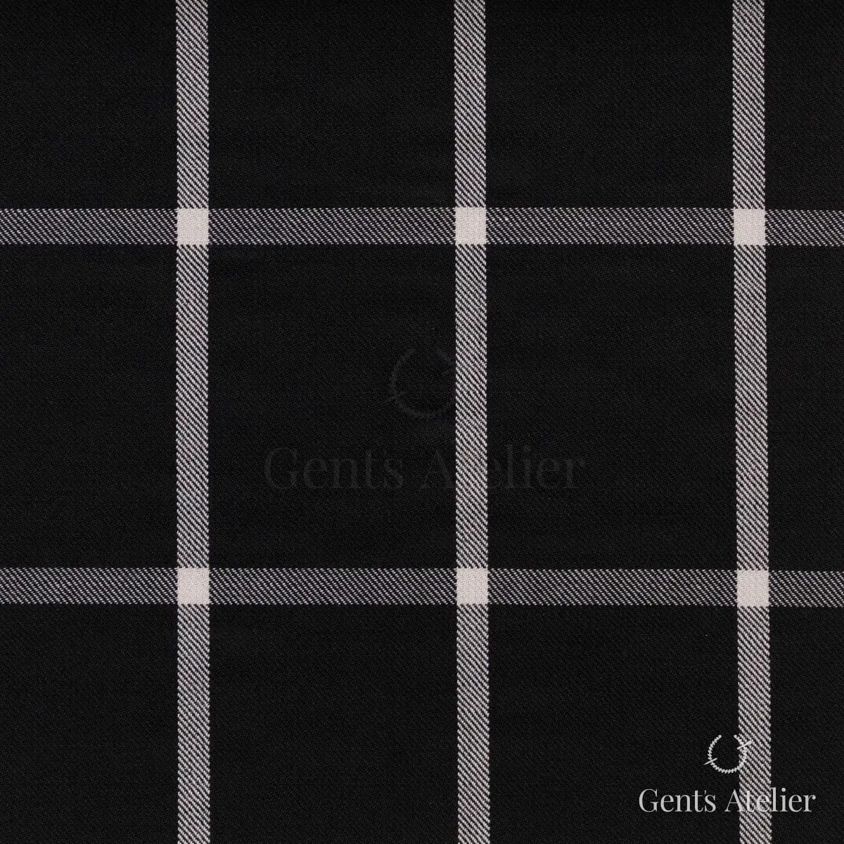 Костюм из Gent's Colors M·K 2021B/24S — чёрный