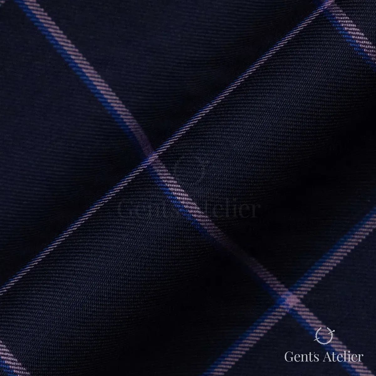 Драпировка ткани Gent's Colors M·K 2021B/33S крупным планом