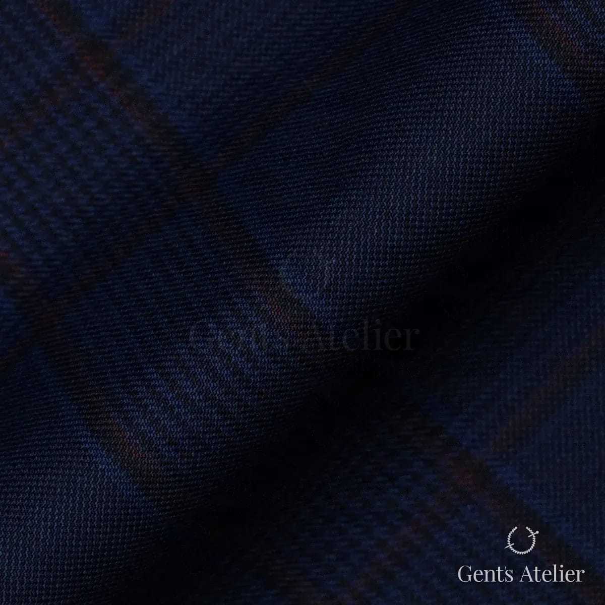 Драпировка ткани Gent's Colors M·K 2021B/26 крупным планом