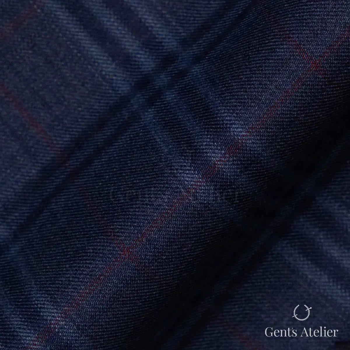 Драпировка ткани Gent's Colors M·K 2021B/41 крупным планом