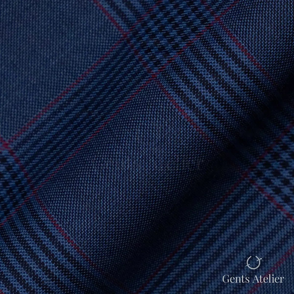 Драпировка ткани Gent's Colors M·K 2021B/43 крупным планом