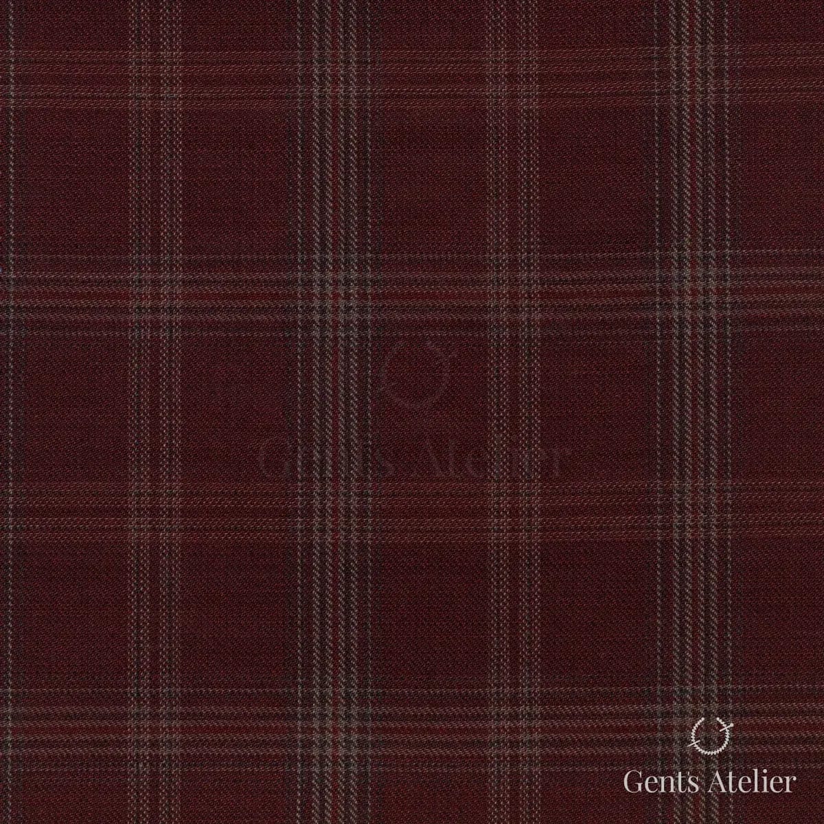 Костюм из Gent's Colors M·K 2021B/45 — бордовый