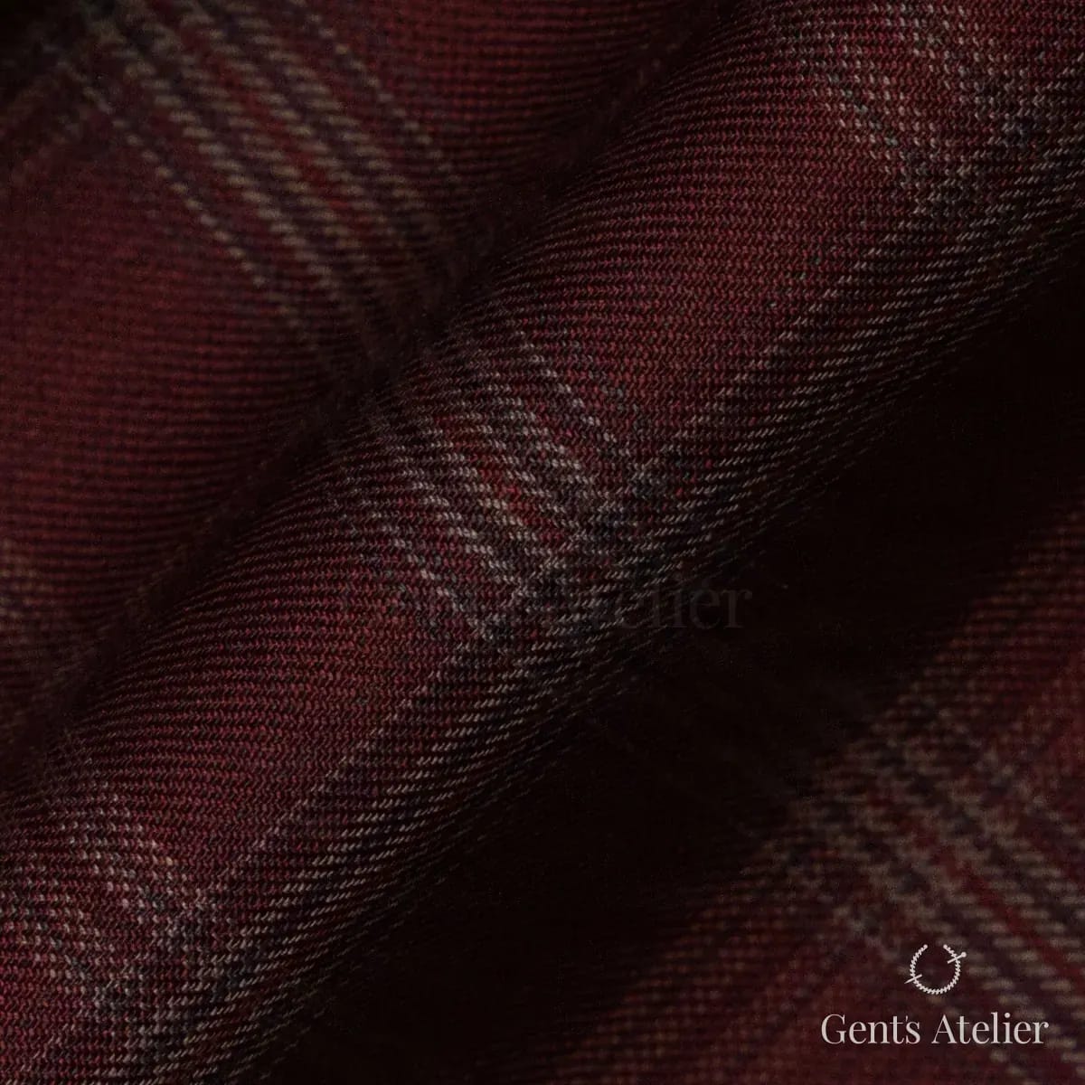 Драпировка ткани Gent's Colors M·K 2021B/45 крупным планом
