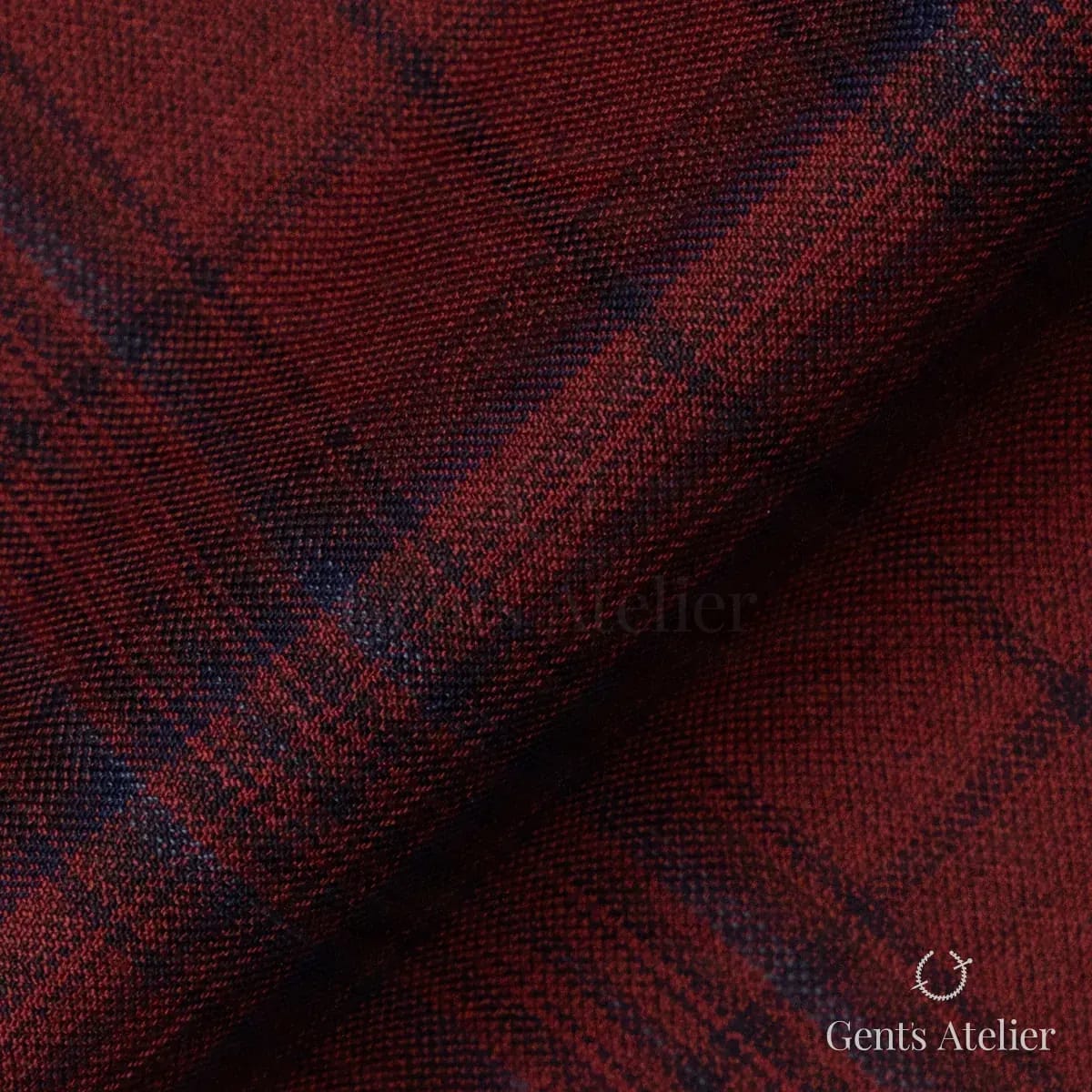 Драпировка ткани Gent's Colors M·K 2021C/56 крупным планом