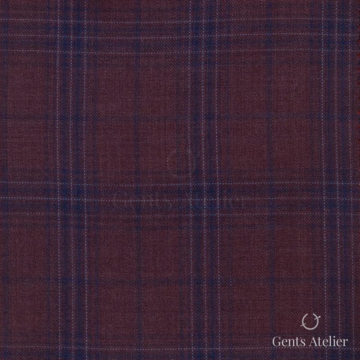 Костюм из Gent's Colors M·K 2021C/60 — бордовый