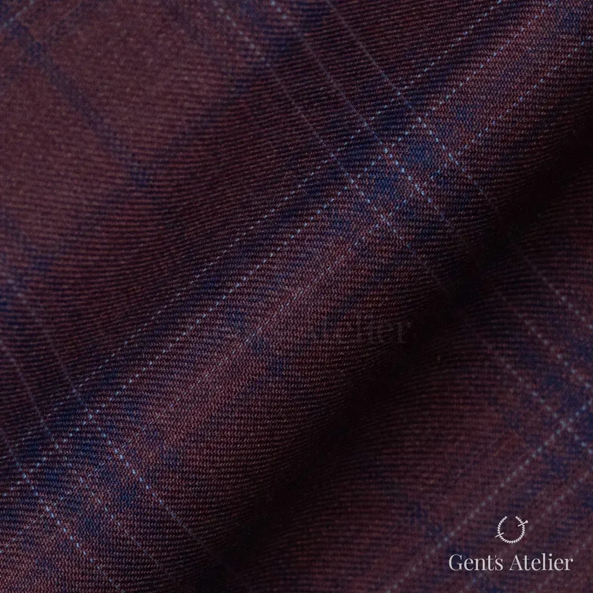 Драпировка ткани Gent's Colors M·K 2021C/60 крупным планом