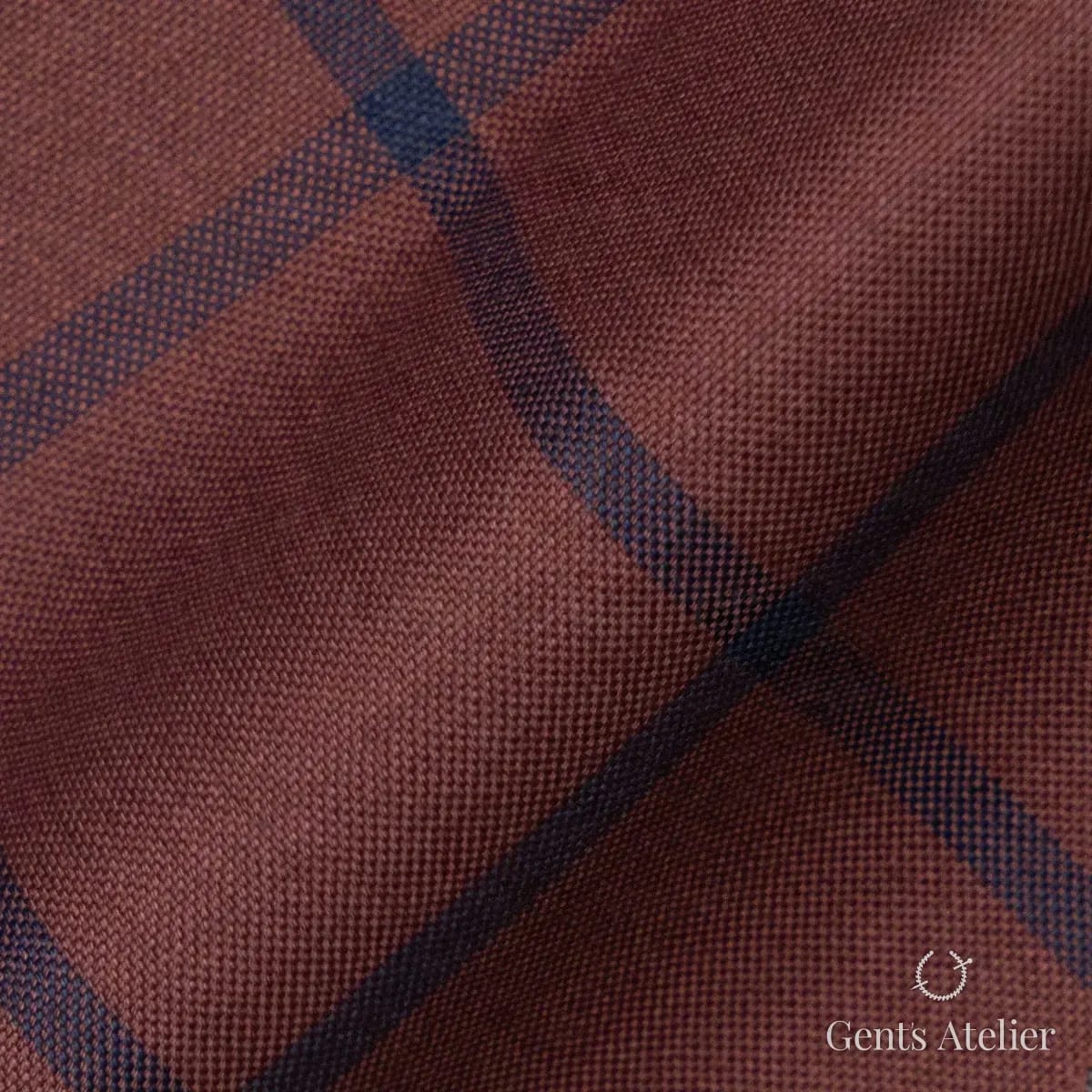 Драпировка ткани Gent's Colors M·K 2021C/74 крупным планом
