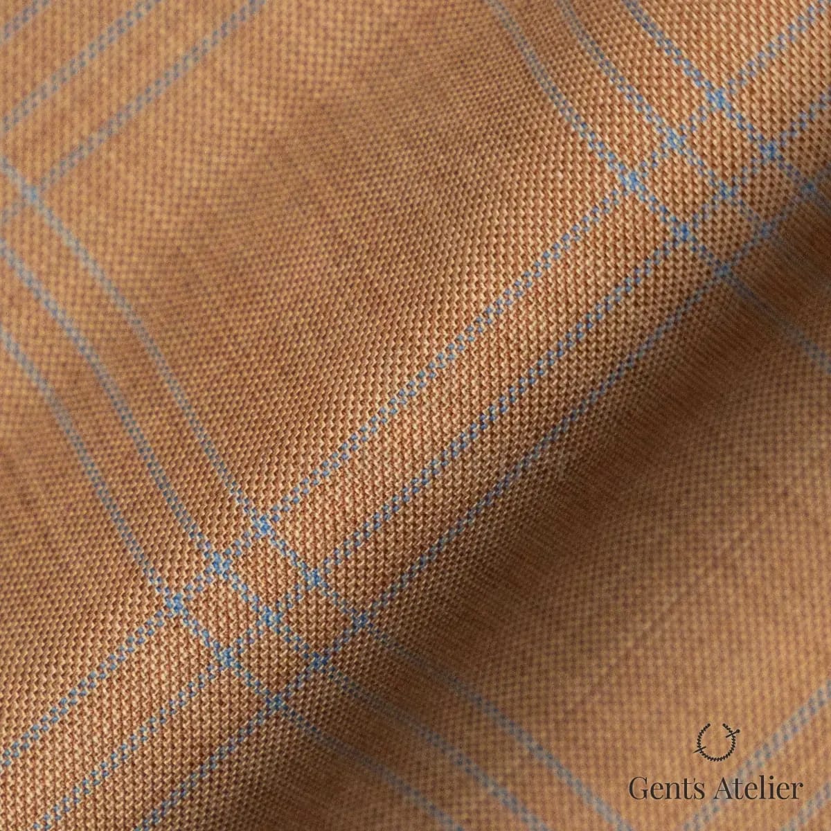 Драпировка ткани Gent's Colors M·K 2021B/37S крупным планом