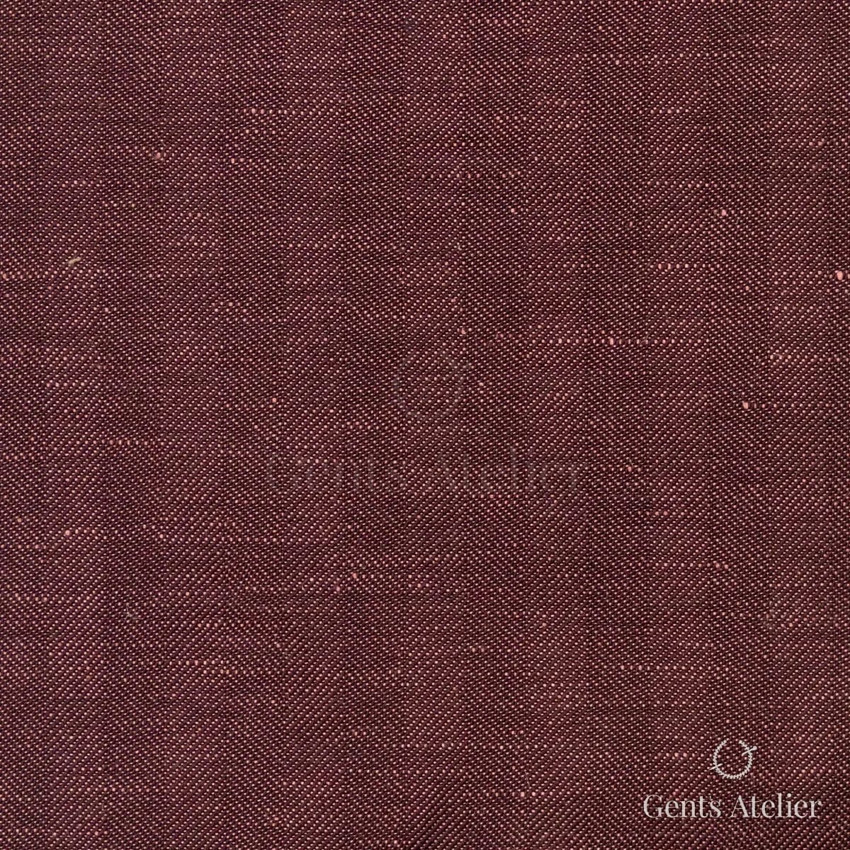 Костюм из Dormeuil TD882201 — бордовый, 60% шерсть, 40% лён