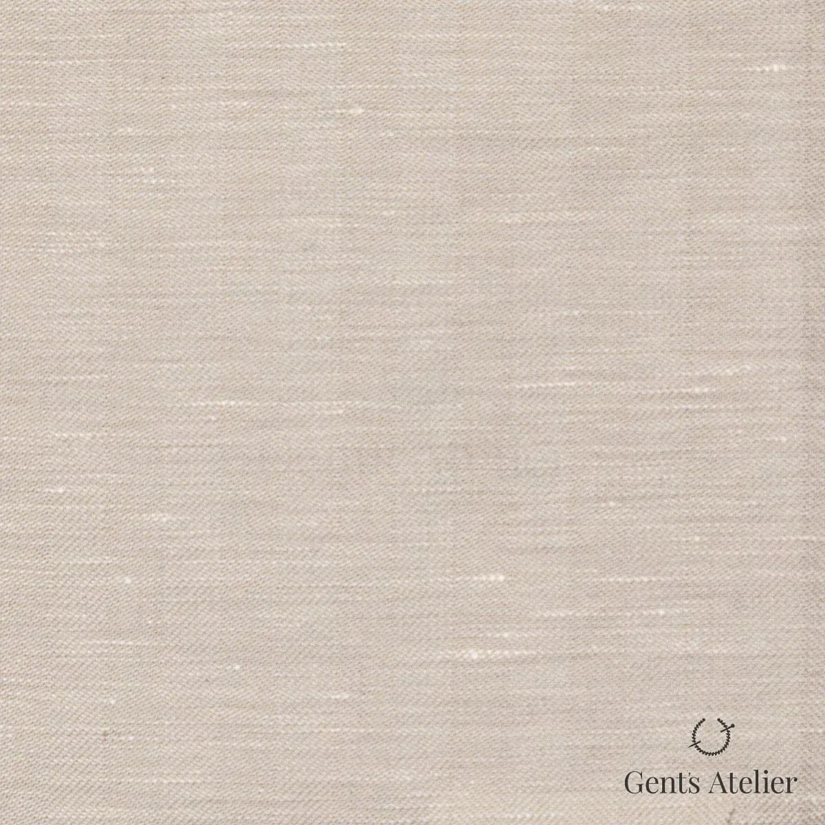 Костюм из Dormeuil TD882207 — бежевый, 60% шерсть, 40% лён
