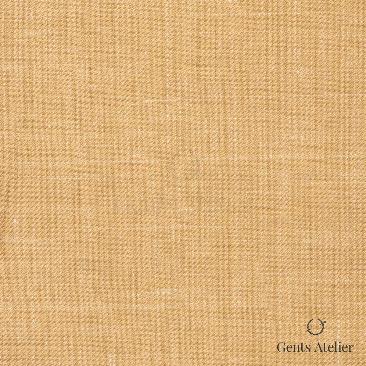 Костюм из Dormeuil TD882123 — светло-бежевый, 83% шерсть, 17% лён