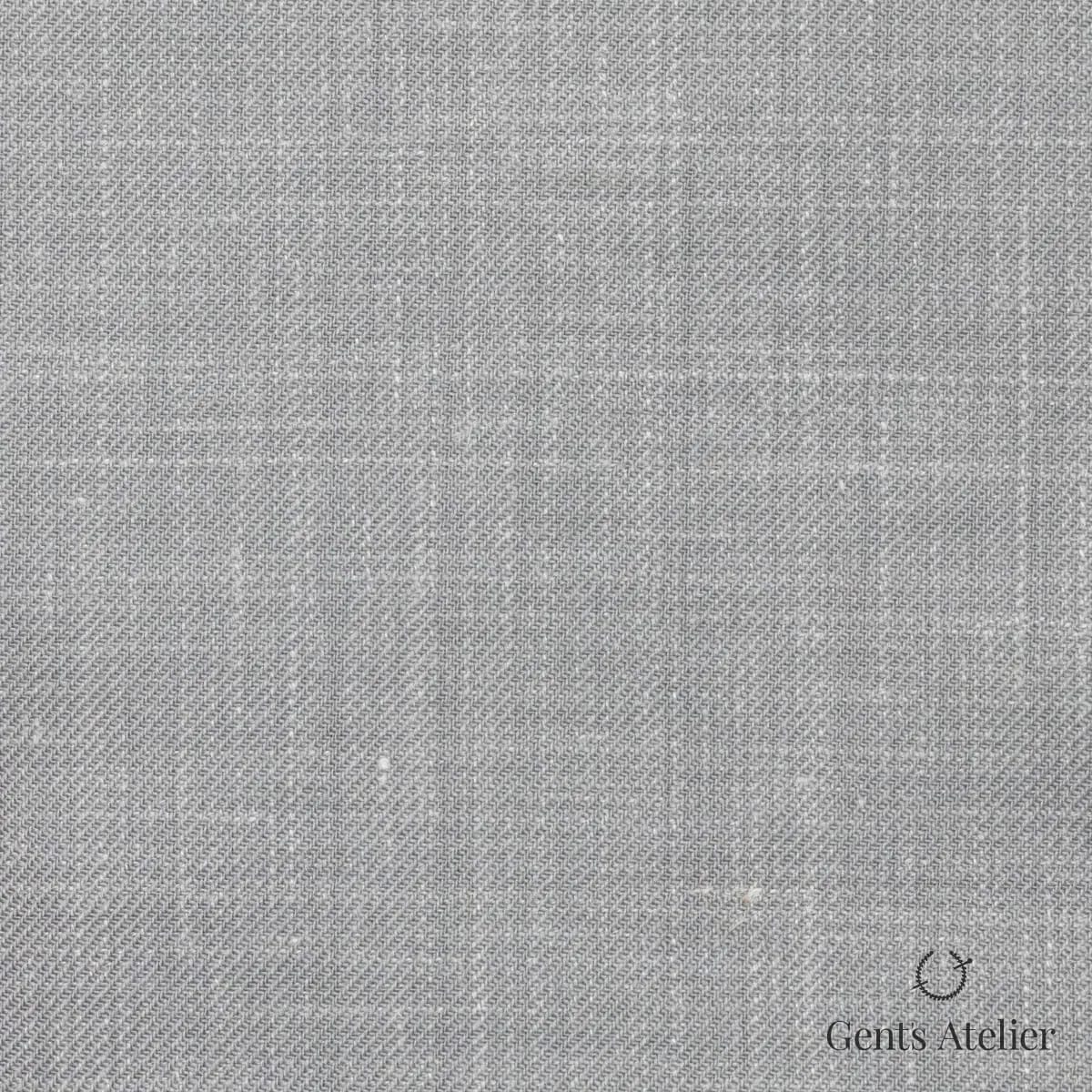 Костюм из Dormeuil TD882130 — светло-серый, 83% шерсть, 17% лён