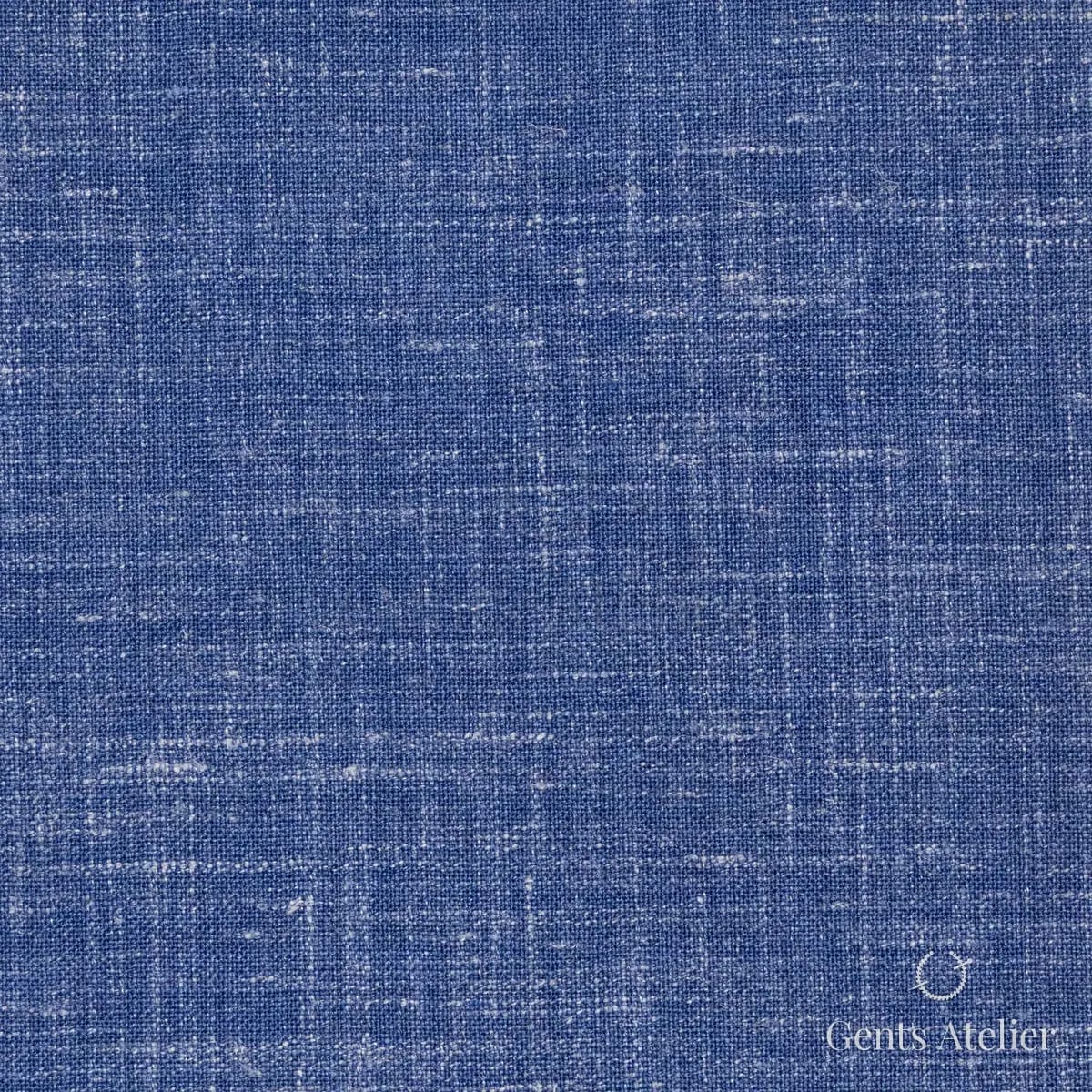 Костюм из Dormeuil TD417100 — синий, 50% шерсть, 30% шёлк, 20% лён
