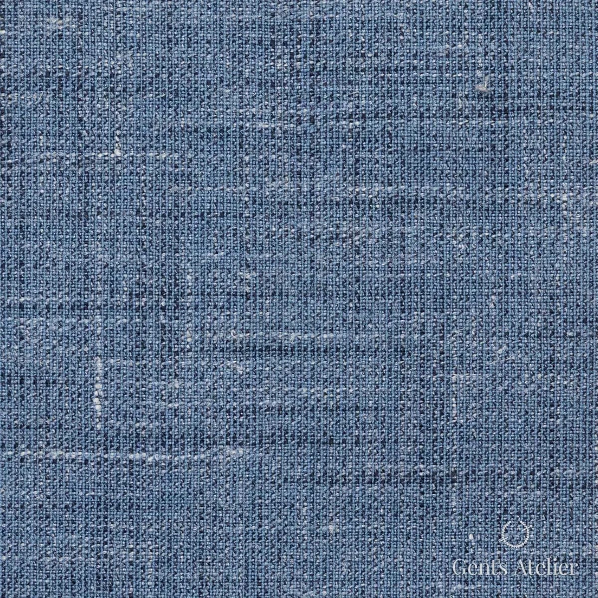 Костюм из Dormeuil TD881158 — синий, 35% шерсть, 23% бамбук, 22% шёлк, 20% лён