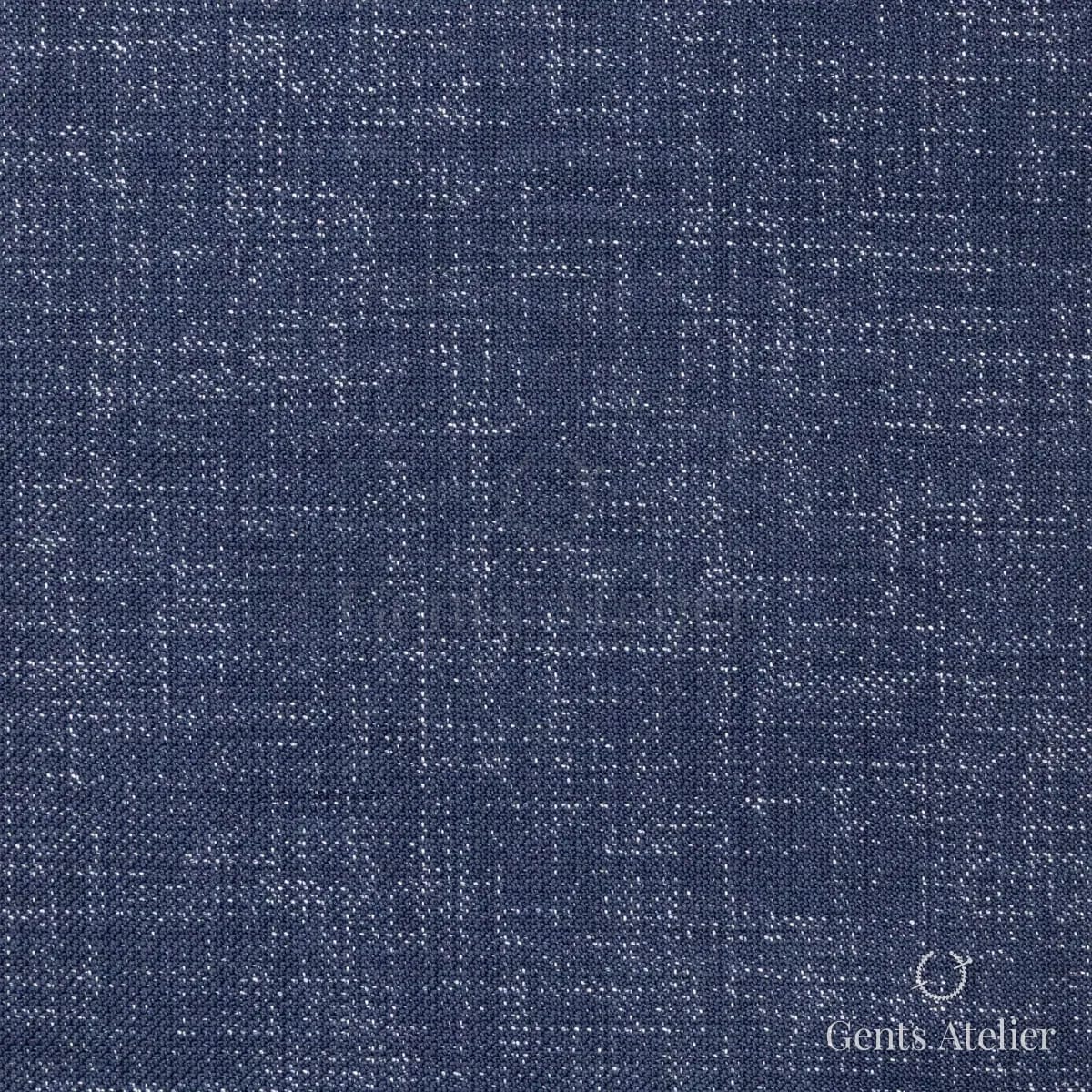 Костюм из Dormeuil TD881007 — тёмно-синий, 55% шерсть, 45% шёлк