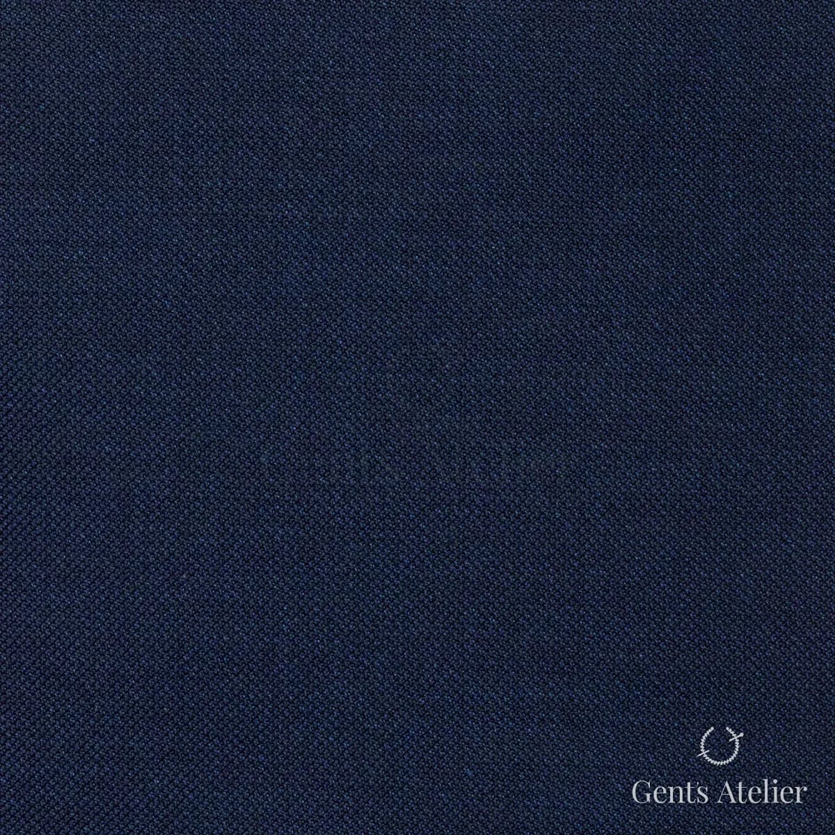 Костюм из Dormeuil TD881001 — тёмно-синий, 55% шерсть, 45% шёлк