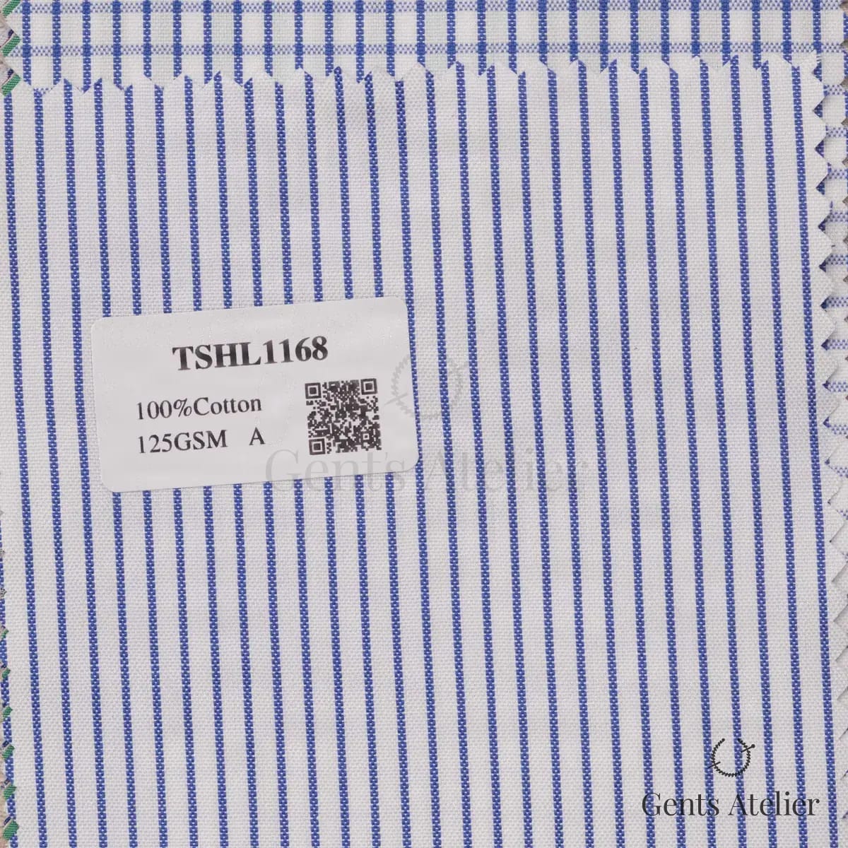 Образец ткани Geneva TSHL1168 с этикеткой, белый
