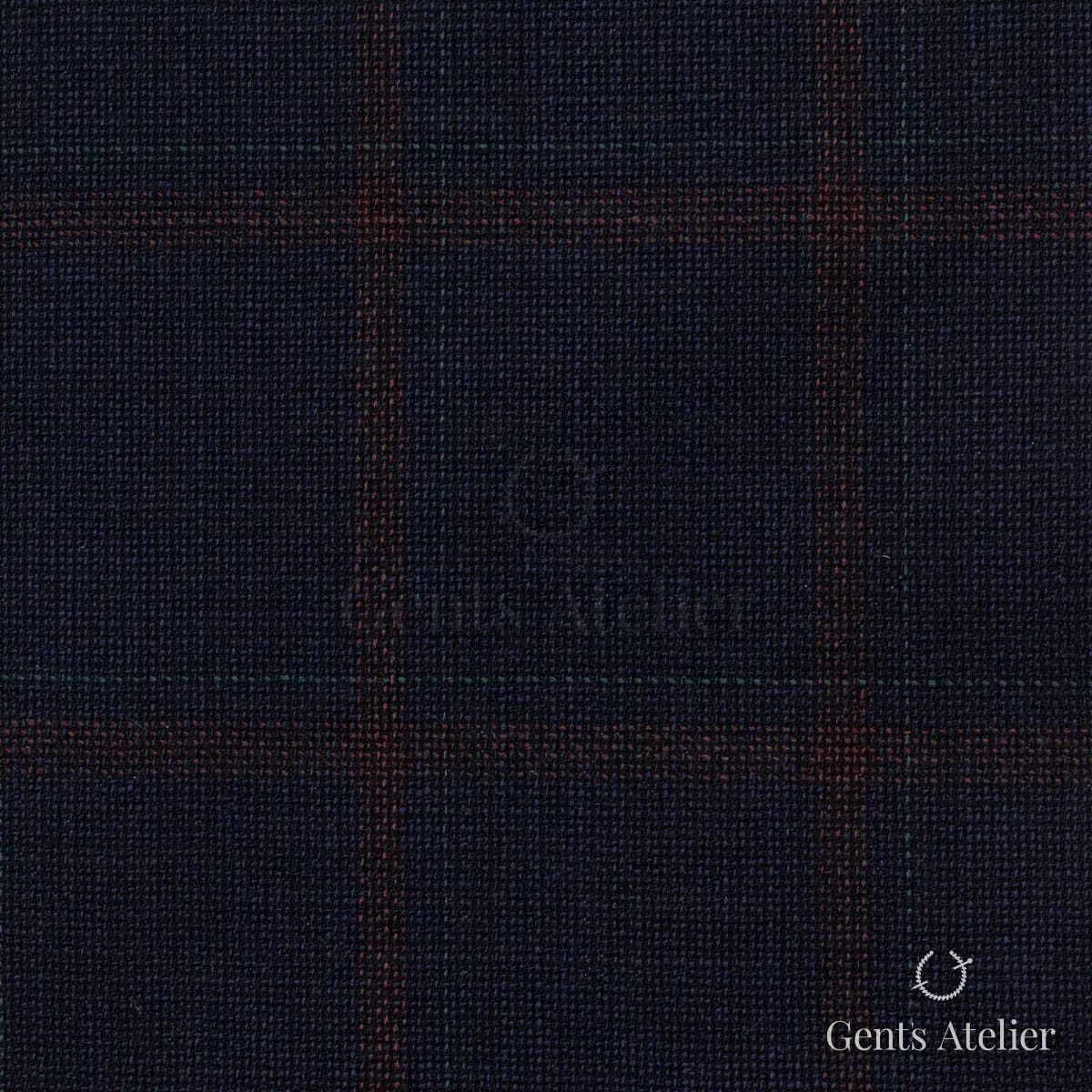 Костюм из Marzoni CL260222 — тёмно-синий, 100% шерсть