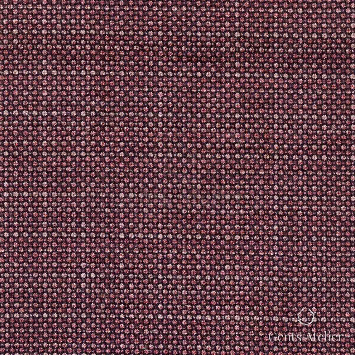 Костюм из Reda TRE3782 — бордовый, 75% шерсть, 17% шёлк, 8% лён