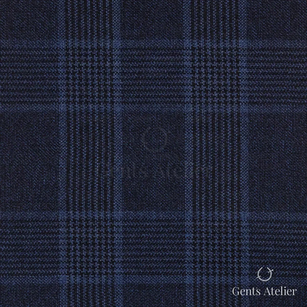 Костюм из Stylbiella 30584/16 — тёмно-синий, 100% шерсть